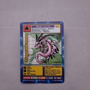 Digimon 1999 Magnadramon Bo-17 First Edition